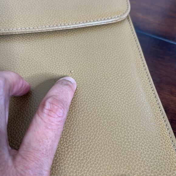 COACH CARAMEL CLASSIC MADISON DRAKE PINNACLE BRIEFCASE BAG MADE IN ITALY… - Picture 7 of 17